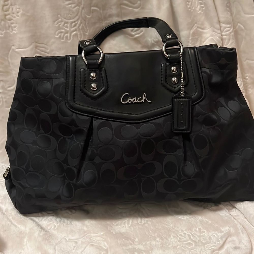 Black COACH Handbag